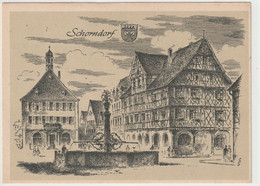 Schorndorf, Ludwig Schäfer-Grohe, Württembergische Stadtbilder Aus Alten Und Neuen Tagen - Schorndorf