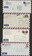 1990 - 99 CHINA Set Of 4 Envelopes, Travelled By Airmail To France - Cartas & Documentos