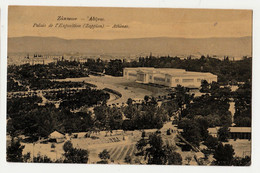 CPA- GRECE ATHENES PALAIS DE L' EXPOSITION ZAPPION CARTE PHOTO 191?  (Ecrite Au Crayon!!!) - Griekenland