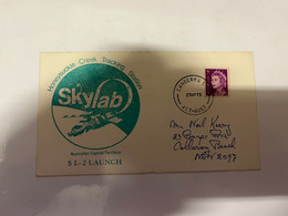 (3 L 4) SKYLAB - SL-2 Launch - Space Cover - Cancelled Canberra 25 May 73 - Océanie