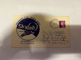 (3 L 4) SKYLAB - SL-3 Launch - Space Cover - Cancelled Canberra 28 July 73 - Océanie