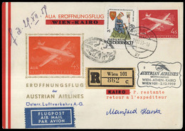 1959, Österreich, ANK 23, Brief - Mechanische Afstempelingen