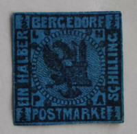 Alemania, Germany, Bergedorf 1861 1/2 Chelín,  VF - Bergedorf