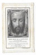 IMAGE PIEUSE RELIGIEUSE CANIVET DENTELLE- Vraie Image De La SAINTE FACE - Devotion Images