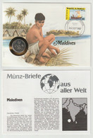 Numisbrief Münz-briefe Aus Aller Welt MALDIVES 1987 - Unclassified