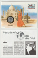 Numisbrief Münz-briefe Aus Aller Welt INDIA 1988 - Ohne Zuordnung