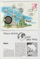 Numisbrief Münz-briefe Aus Aller Welt BELGIË-BELGIQUE 1984 Atomium - Ohne Zuordnung