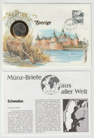 Numisbrief Münz-briefe Aus Aller Welt SWEDEN-SVERIGE 1985 - Ohne Zuordnung