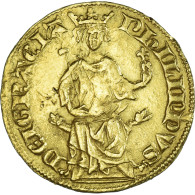 Monnaie, France, Philippe IV Le Bel, Petit Royal D'or, 1285-1314, Rare, TTB, Or - 1285-1314 Philippe IV Le Bel