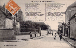 CP FRANCE - 89 - SAINT CLEMENT - Un Festin à Saint Clément - A Mondou Sens - Enfants - Saint Clement