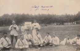 Camp Du Ruchard  - Militaires Qui Posent Dont Le Soldat 2ème Classe Arsenault  ( Carte Photo ) - Sonstige & Ohne Zuordnung