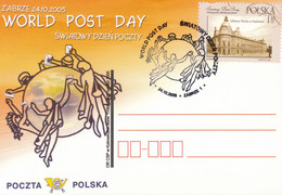 2005.10.24. World Post Day - Special Postmark - POWA - Lettres & Documents