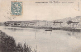 CP FRANCE - 89 - CHASSIGNELLES - Vue Générale - Grande Carrière - Barque - Chabrillac - Autres & Non Classés