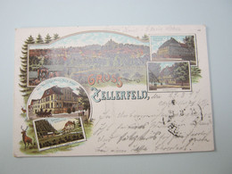 Clausthal-Zellerfeld ,  Schöne Karte  Um 1897 - Clausthal-Zellerfeld