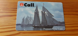 Prepaid Phonecard Canada, Visioneer - Ship - Canada