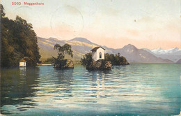 Switzerland Postcard Vierwaldstattersee Meggenhorn Blick Gegen Pilatus 1909 - Meggen