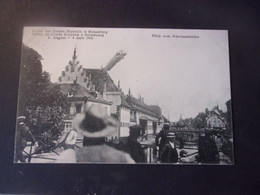 ♥️   Strasbourg, Ballon Du Comte Zeppelin 1908  GRAFEN  VOM NIKOLAUSSTADEN STRASSBURG - Strasbourg