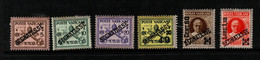 Vatican City PD 1-6 1931 Postage Due ,mint  Hinged - Used Stamps