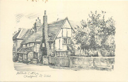 UK Postcard Buckinghamshire Milton's Cottage Chalfont St. Giles Drawing - Buckinghamshire