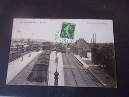 ♥️  COMPIEGNE  LA GARE COULEUR 1913 - Compiegne