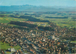 Switzerland Postcard Uster Flugaufnahme Aerial 1982 - Uster