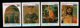 Vatican City S 942-45 1992 5th Centenary Death Of Piero Della Francesca ,mint Never Hinged - Gebraucht