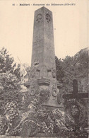 CPA Militariat - 90 - BELFORT - Monument Des Défenseurs 1870 1871 - Unis France - Oorlogsmonumenten