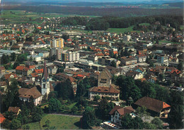 Switzerland Postcard Flugaufnahme Uster 1974 - Uster