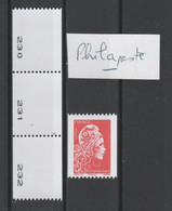 FRANCE / 2022 / Y&T N° 5256A ** : Marianne D'YZ Philaposte (roulette Gommée) TVP LP X 3 - Unused Stamps