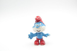 Smurfs ADVERTISING Nr X - Laitiers Union Figurine Publicitaire Papa - Stroumph - Smurf - Schleich - Peyo - Smurfen