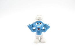 Smurfs ADVERTISING Nr X - Laitiers Union Figurine Publicitaire Bully - Stroumph - Smurf - Schleich - Peyo - Schtroumpfs