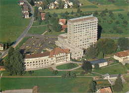 Switzerland Postcard Kreisspital Wetzikon Aerial View - Wetzikon