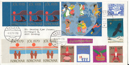 Denmark Cover Havdrup 8-12-1979 With A Lot Of Danish, Greenland And Faroe Islands Christmas Seals - Covers & Documents