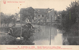 91-SAINT-MICHEL-SUR-ORGE- MOULIN BASSEL ET LA RIVIERE D'ORGE - Saint Michel Sur Orge