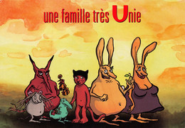 CINEMA FILM DESSIN ANIME LONG METRAGE D' ANIMATION «U» LICORNE SOURIS CHAT LOT 4 CPM 2006 ♥♥♥ - Posters On Cards