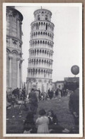 PHOTOGRAPHIE ITALIE - PISE - TB PLAN De La Tour Penchée - TB ANIMATION CENTRE VILLE 1951 - Pisa
