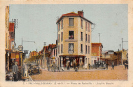 93-FREINVILLE-SEVRAN- PLACE DE FREINVILLE LIBRAIRIE BOUZIN - Sonstige & Ohne Zuordnung