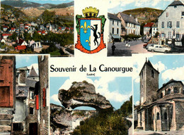 La Canourgue * Souvenir De La Commune * Cp 5 Vues - Autres & Non Classés