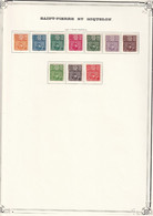 St Pierre Et Miquelon - Collection Vendue Page Par Page - Timbres Neufs * Avec Charnière - TB - Portomarken