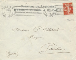 SEMEUSE Perf " M&C " COMPTOIR DE LORRAINE MESSEIN & Cie ( M&C49) Sur Lettre En-tête > Pauillac - Lettres & Documents
