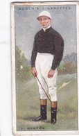 Jockeys 1930 - 47 T Weston - Ogdens  Cigarette Card - Original - Sport - Horses - Ogden's