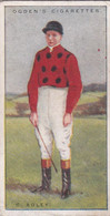 Jockeys 1930 - 1 C Adley  - Ogdens  Cigarette Card - Original - Sport - Horses - Ogden's