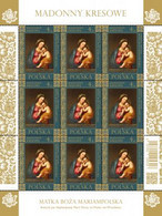 Poland 2021 / Borderland Madonnas, Our Ladies, Jesus, Religion / Full Sheet MNH** New!! - Feuilles Complètes