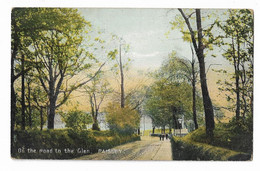 Postcard, Scotland, Renfrewshire, Paisley, On The Road To The Glen, Early 1900s. - Renfrewshire