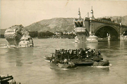 Valence * Carte Photo * écroulement Du Pont , Le Bac * Passeur - Valence