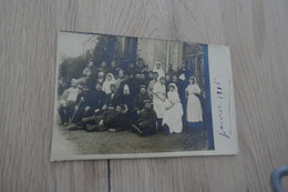 Carte Photo Guerre 14/18 Hôpital Temporaire T Blessés Gard? Hérault? - Guerra 1914-18