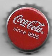 BELGIQUE / CAPSULE SODA / COCA COLA SINCE 1886 / CONTOUR ARGENTE - Soda