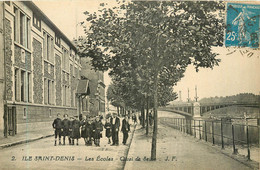 ILE SAINT DENIS Les écoles Quai De Seine - L'Ile Saint Denis
