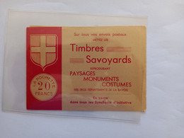 CARNET ANCIEN TIMBRES SAVOYARD ** - Otros & Sin Clasificación