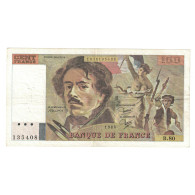 France, 100 Francs, Delacroix, 1984, B.80, TTB+, Fayette:69.08a, KM:154b - 100 F 1978-1995 ''Delacroix''